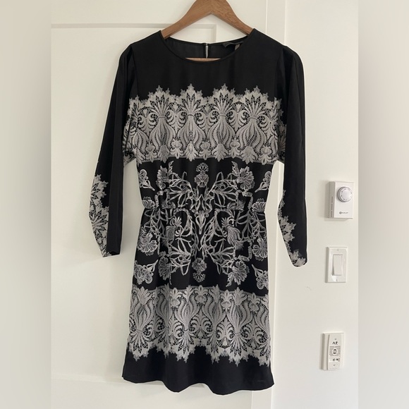 BCBGMAXAZRIA-Simone printed dress - Picture 3 of 5